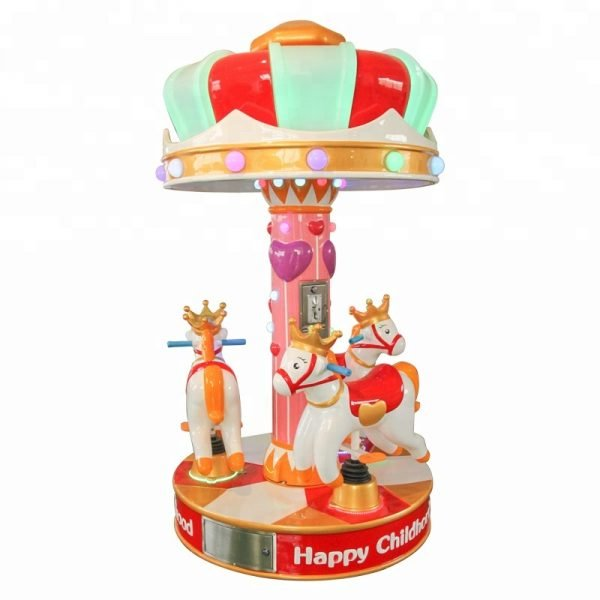 Best Fun Carousel Kiddie Ride For Sale|3 Players Mini Carousel Ride For Sale.