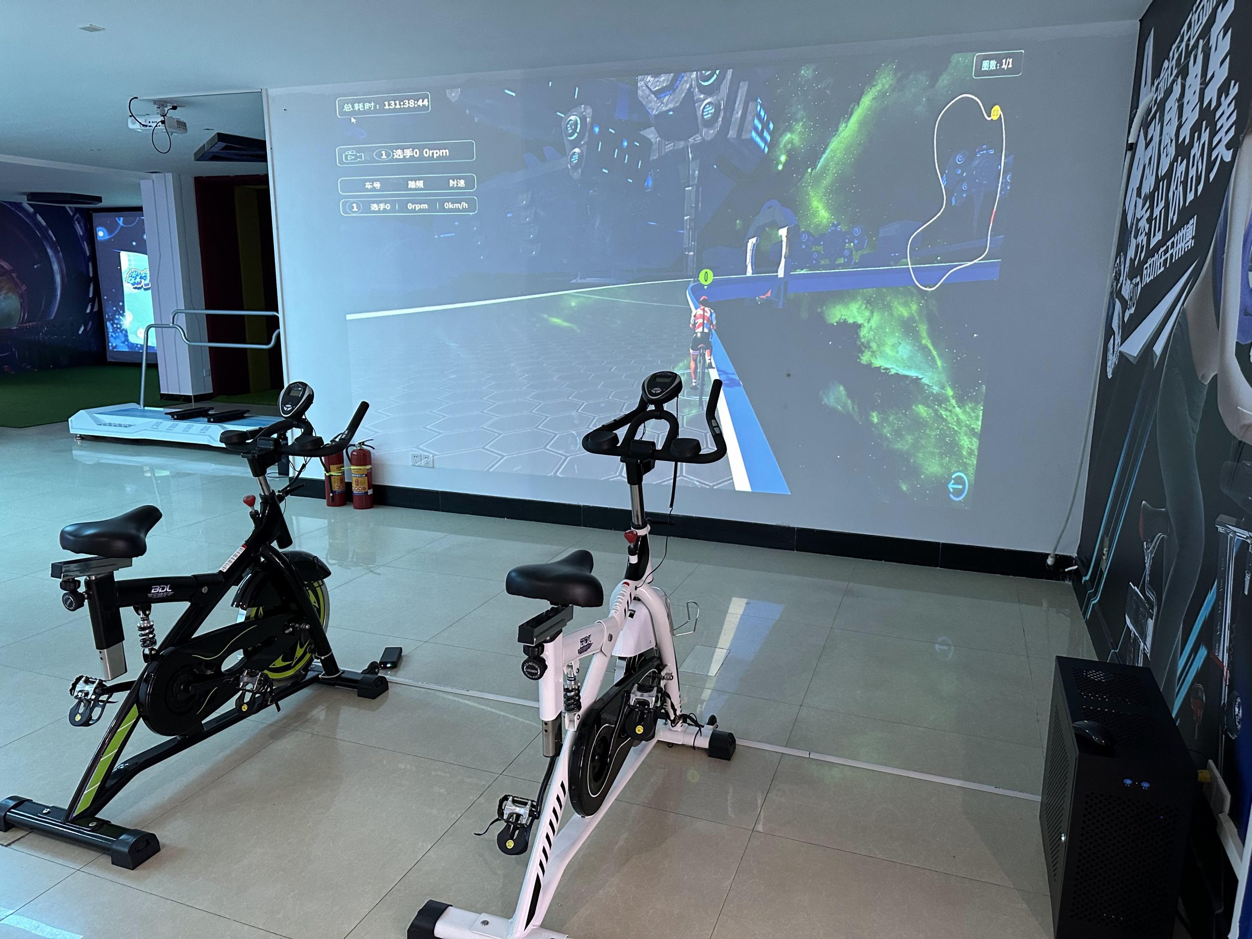 Hot Selling Interactive Bicycle Projection Made In China