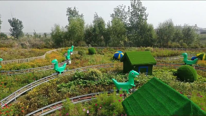 2023 Most Popular Amusement Track Train Ride Machine Made In China