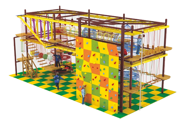 Best Pice Indoor Ropes Course Equipment For Sale Made In China