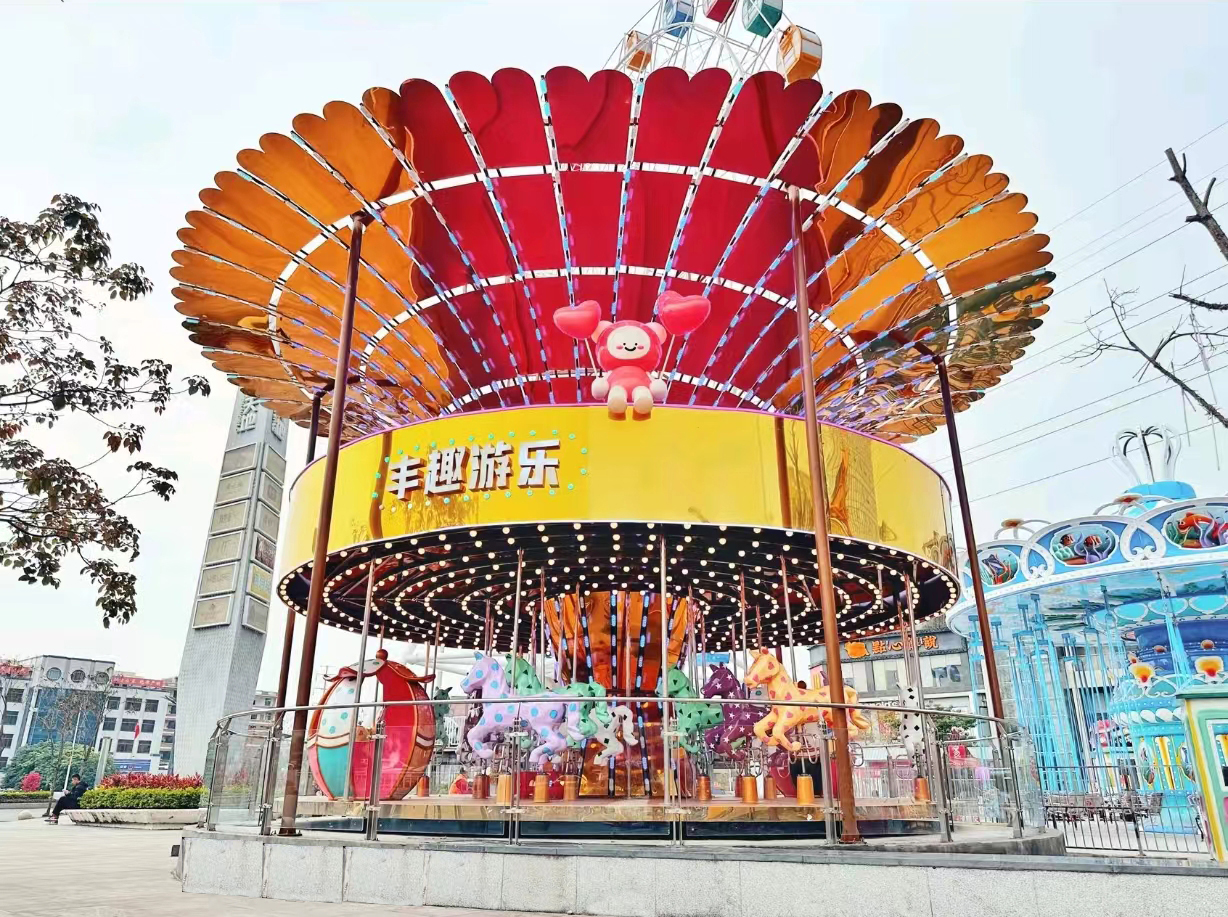  Most Popular Carousel Amusement Ride For Sale Made In China